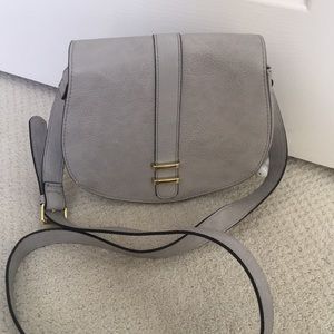 Neiman Marcus Gray crossbody